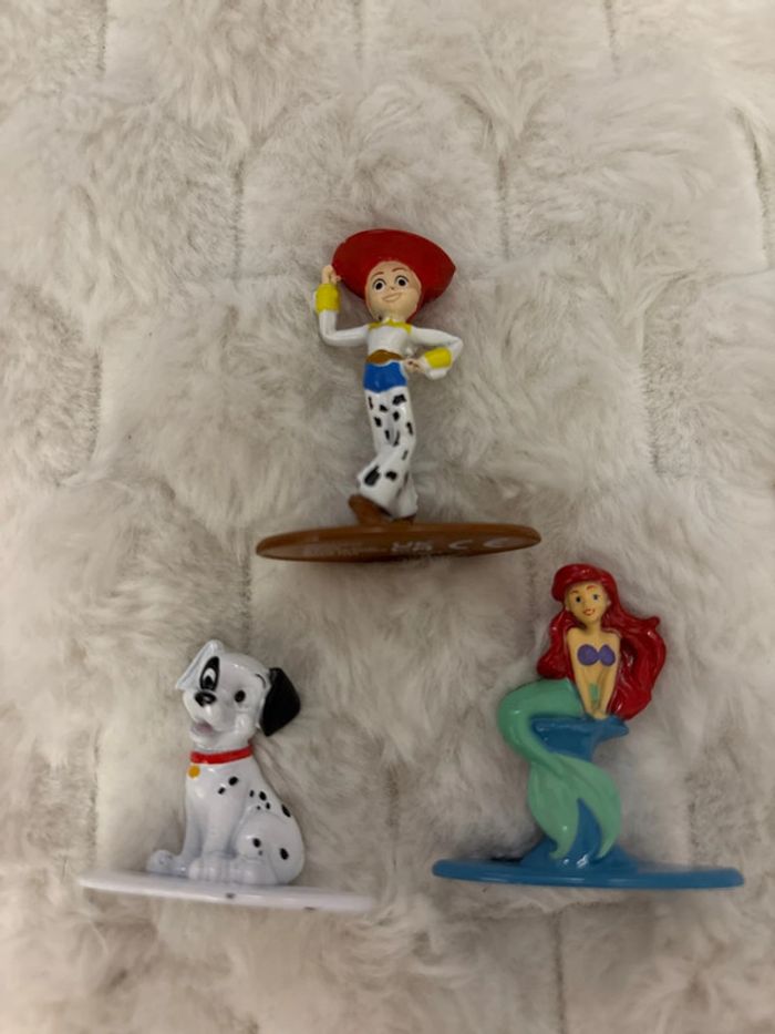 Lot de 3 figurines métal Disney