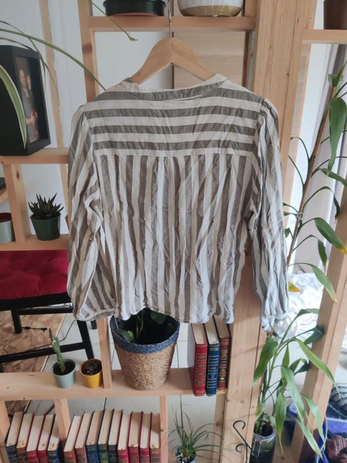 Chemise a nouer en bas T44 - photo numéro 4