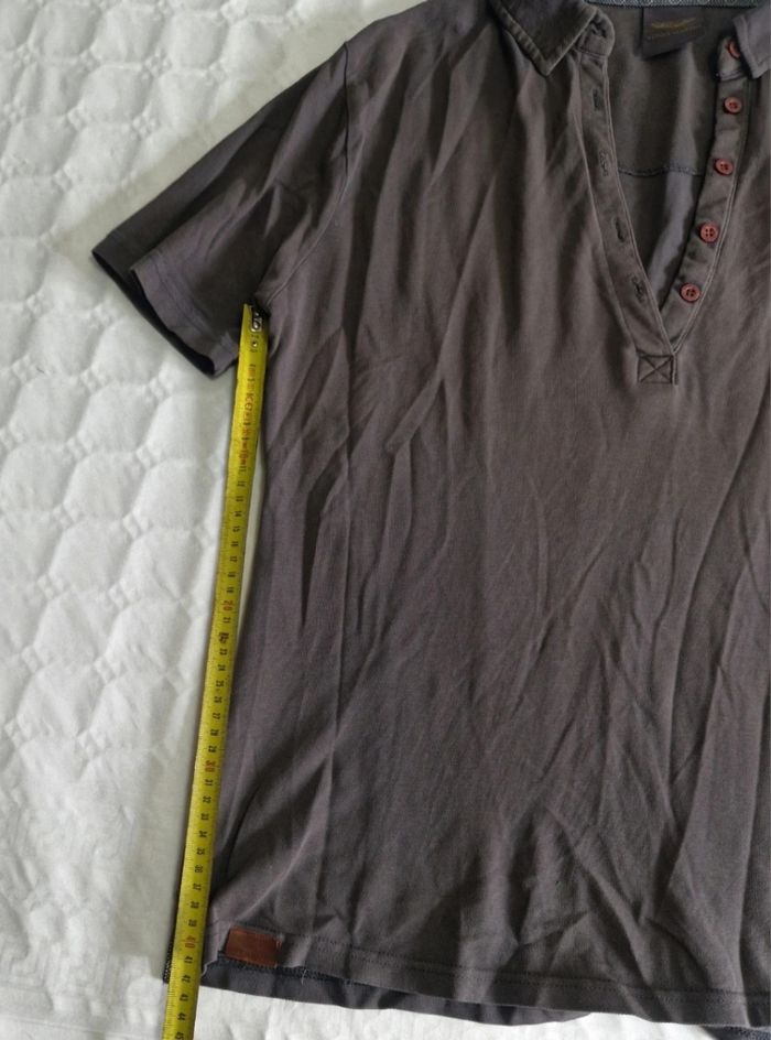 Aston Martin Polo Taille L Vintage Racing Style - photo numéro 8