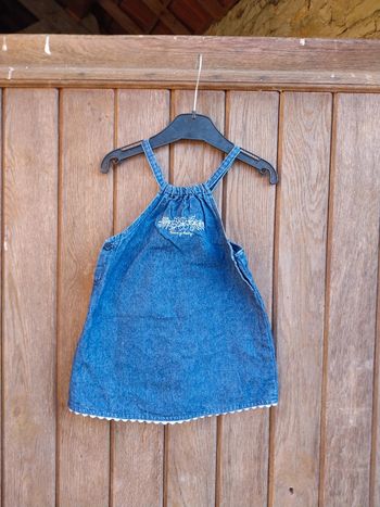 Robe bébé file 18 mois tex