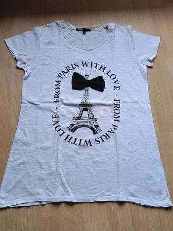 T-shirt Maje blanc cassé taille 1