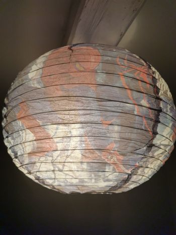 Cache lumière spider man