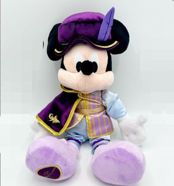 Peluche Mickey chevalier rare neuf 