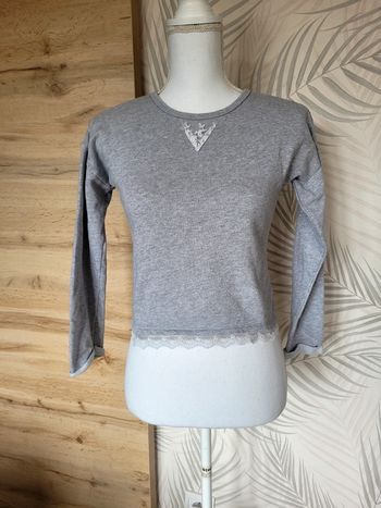 Pull court fille 10 ans.