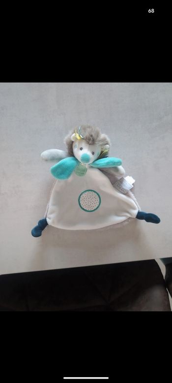 Doudou plat hérisson doudou et compagnie