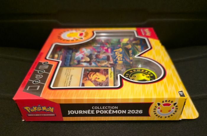 Pokemon Coffret Tripack Collection Journée Pokémon 2026 30 ans (2 ME2/ 1 ME1) - photo numéro 6