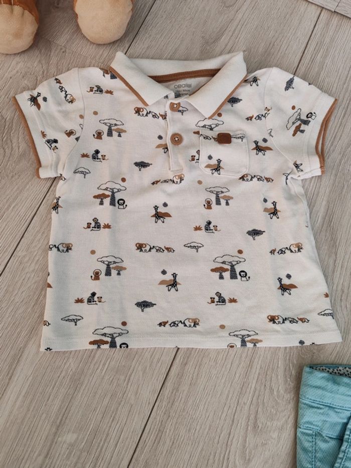 T-shirt+ short obaïbi 18 mois - photo numéro 2