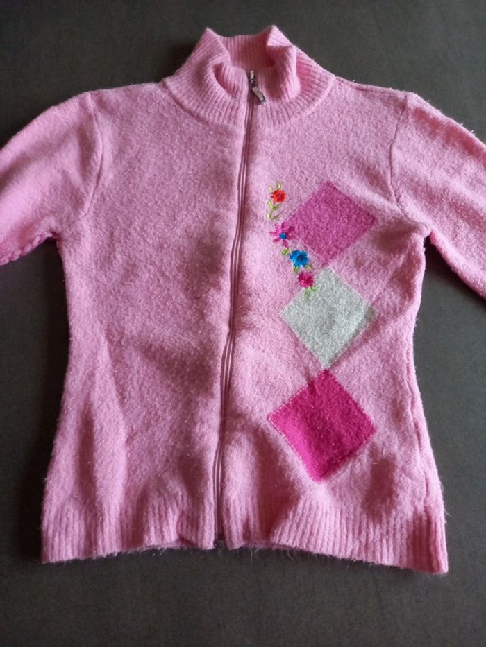 Gilet hiver fermeture zippée