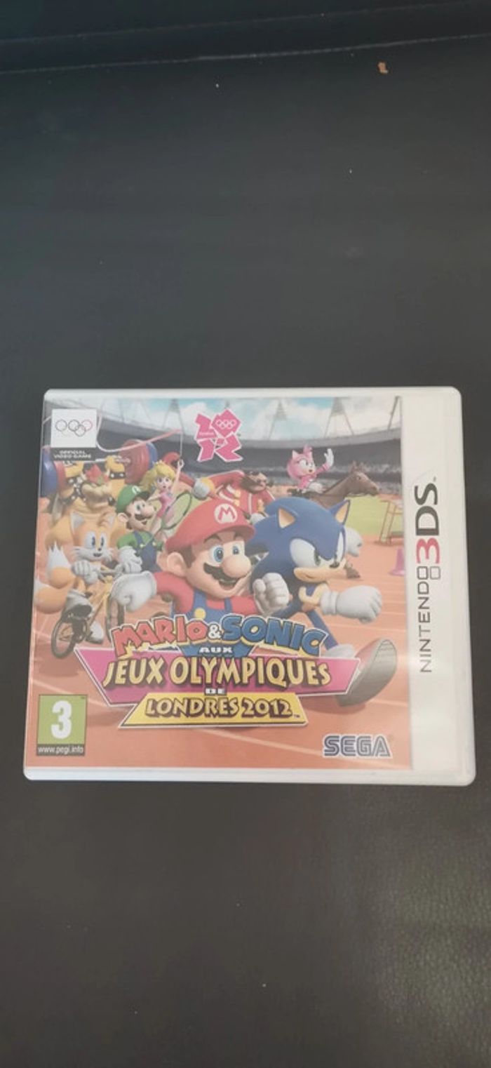 Jeu Nintendo 3ds Mario & sonic aux jeux Olympiques de londres 2012 - photo numéro 2