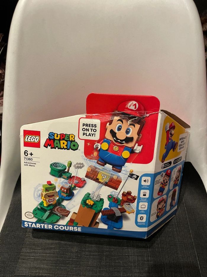 Lego super Mario starter course aventure avec Mario 71360 non complet non vérifié