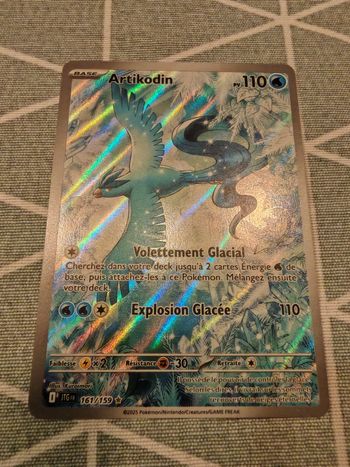Carte pokémon Artikodin AR 161 aventures ensemble