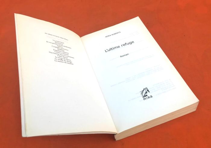 Nora Roberts   L' Ultime  Refuge  Editions Harlequin - photo numéro 3