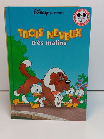 Livre Disney club du livre Trois neveux très malins