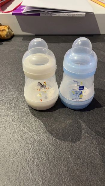 Lot de 2 biberons Mam 160ml