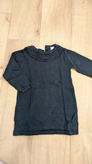 Robe Pull Bleu Marie 12-18 Mois