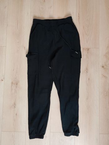Pantalon jogging cargo noir