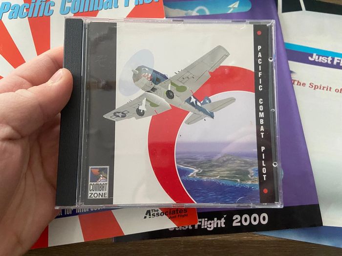 Pacific combat pilot pc big box vintage - photo numéro 8
