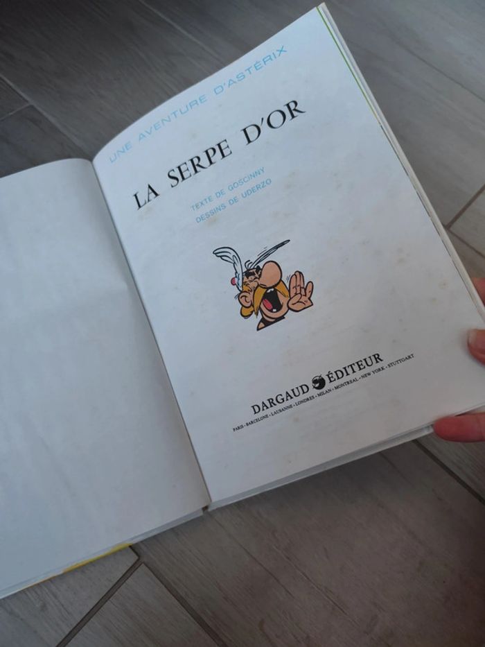 BD Astérix la serpe d'or - photo numéro 5