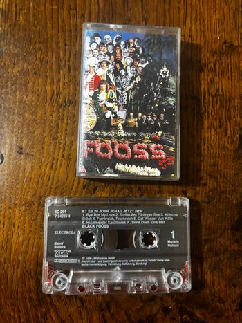 Cassette audio Black fooss