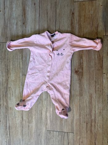 Pyjama kiabi rose 62 cm