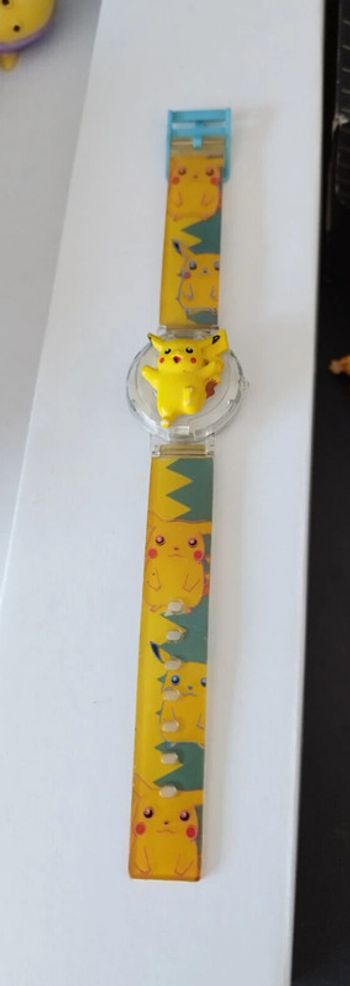Montre nintendo Pokemon Pikachu vintage 1998 watch Tomy