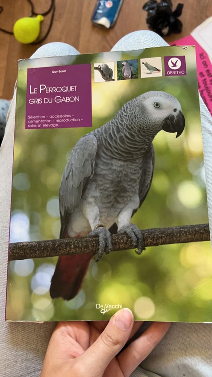 Livre sur le gris du Gabon