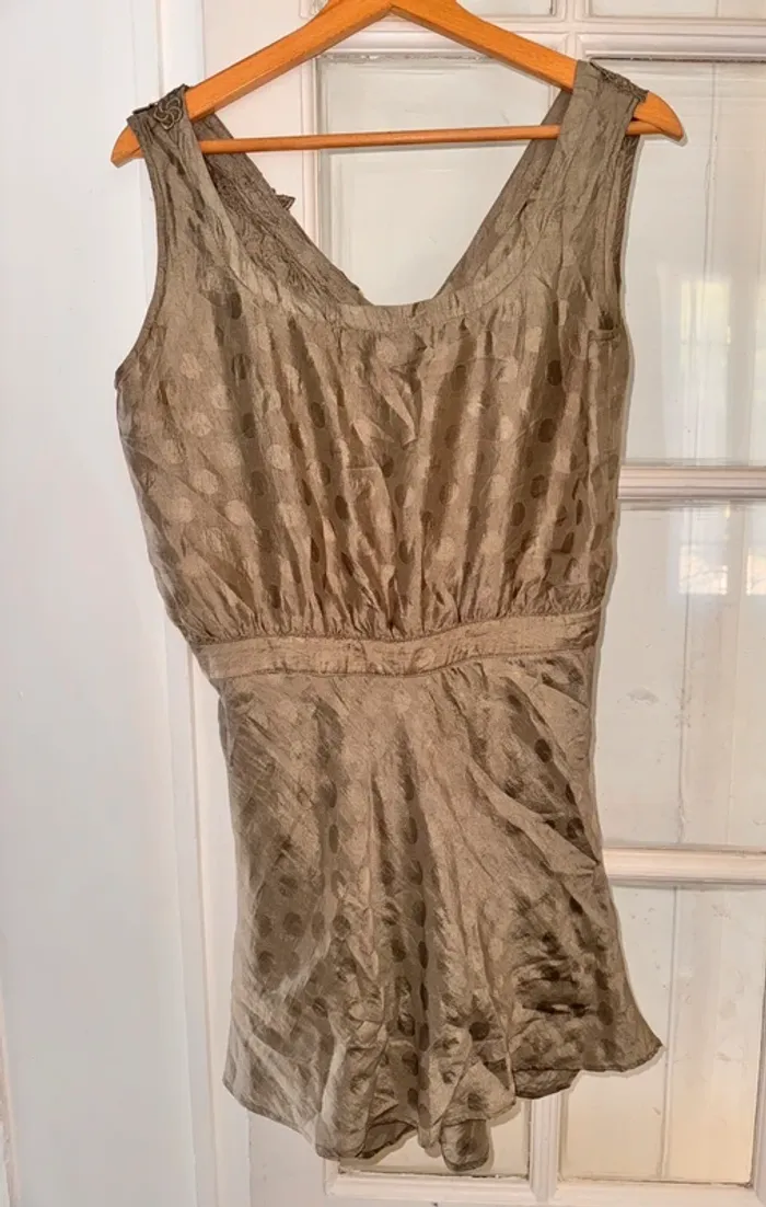 Robe (ou tunique) isabel marant Taille 2 100% soie - photo numéro 4