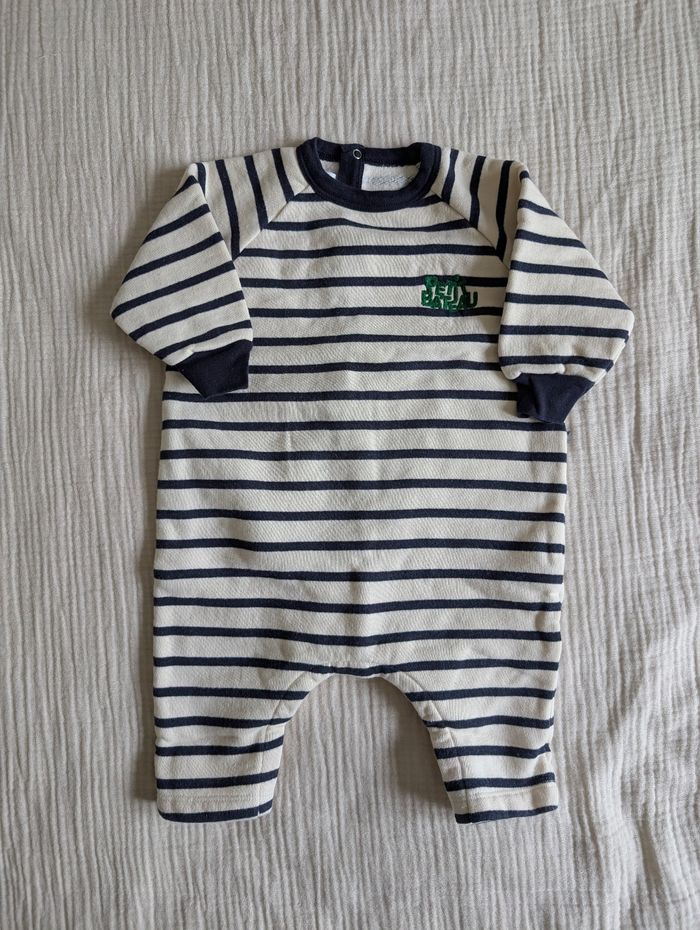 Combinaison en molleton bébé 12 mois - photo numéro 3
