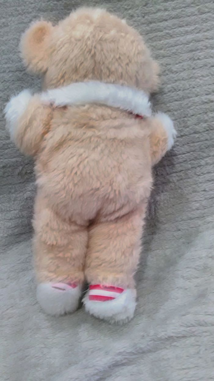 singe vintage ancien doudou peluche - photo numéro 2