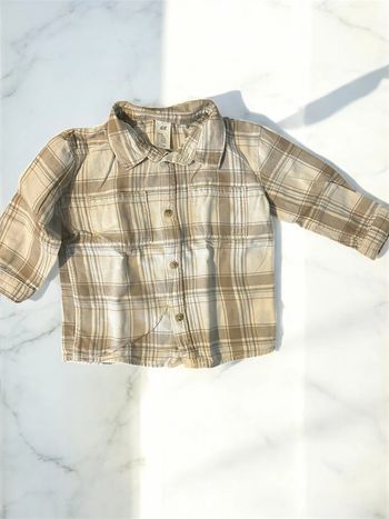 Chemise à carreaux