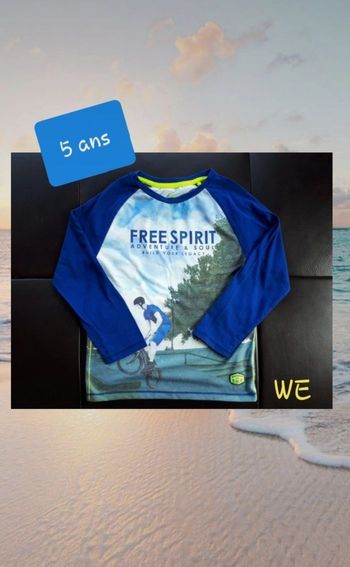 💙 Joli tshirt imprimé WE (5 ans) 💙