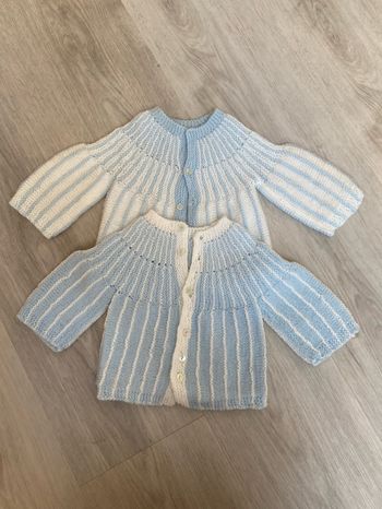 Vintage années 90 - Gilets x2 taille 1 mois