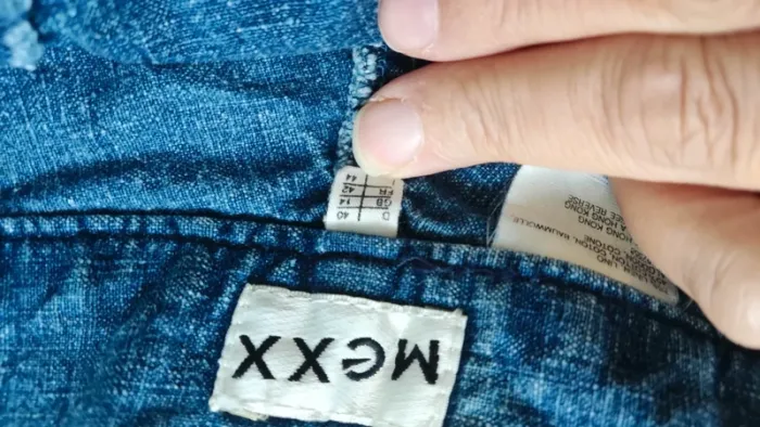 Jupe longue en jeans bleu mexx taille 42 - photo numéro 2