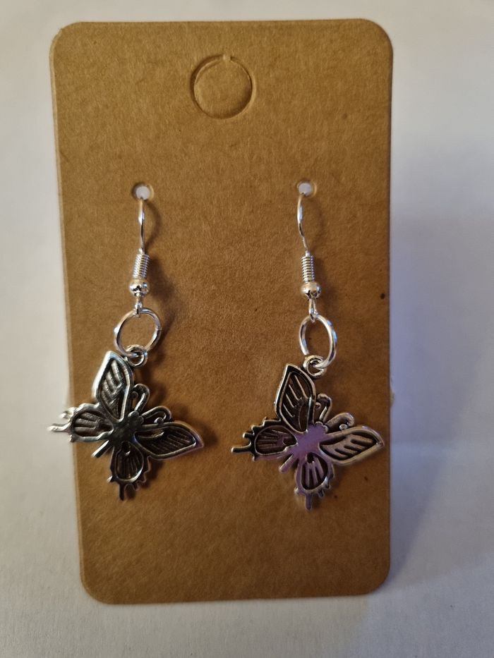 Boucles d'oreilles Papillon