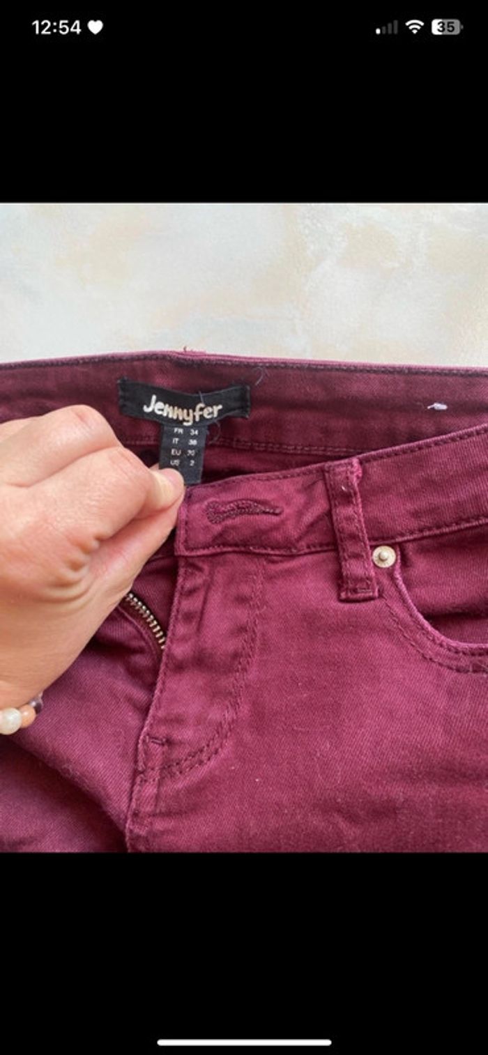 Lot de 2 jeans taille 34 - photo numéro 2