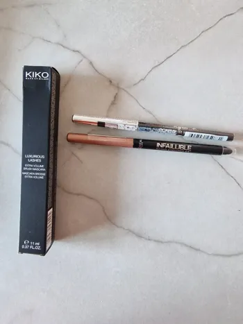 Lot mascara et liner