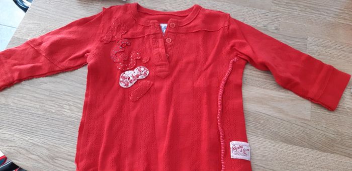 Lot t-shirt manches longues 6 mois - photo numéro 3
