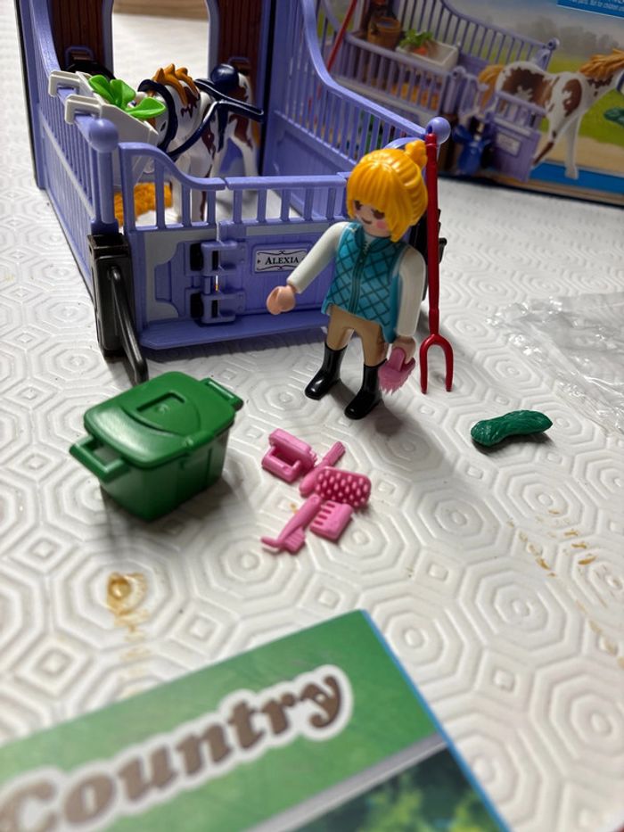 Box poney playmobil country 70861 - photo numéro 5