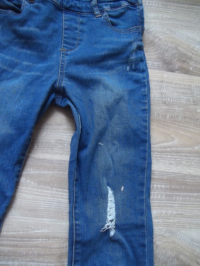 Salopette jean troué La Redoute 10 ans - photo numéro 4