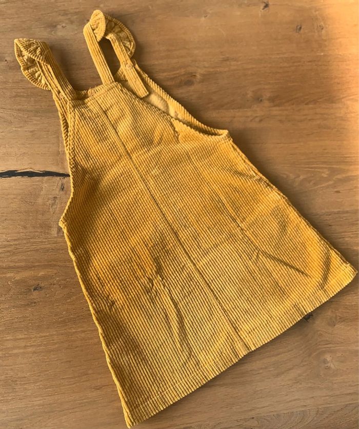 Robe salopette moutarde - photo numéro 3