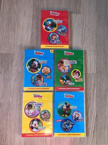 Lot 5 dvd Disney Junior