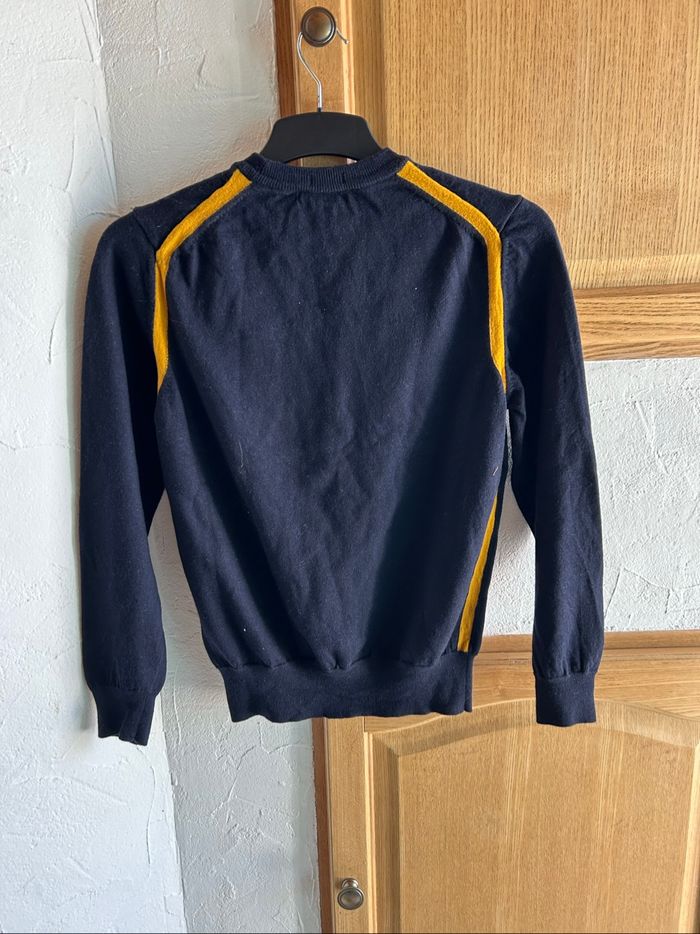 Pull en laine bleu marine Hugo Boss - taille M - photo numéro 2