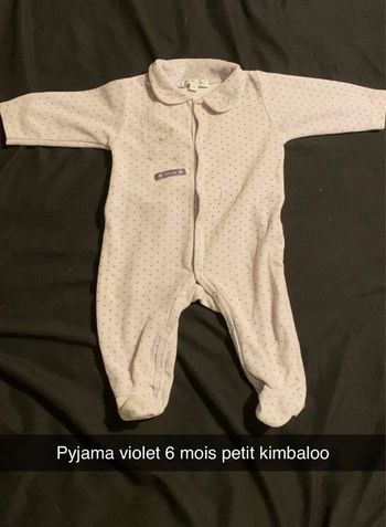Pyjama 6 mois