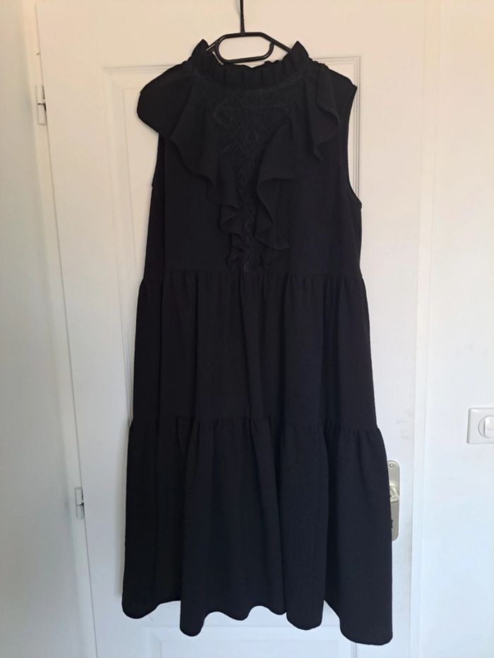 Robe longue ample noire