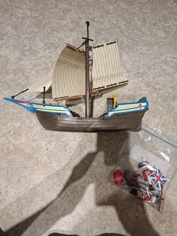 ⛵ Playmobil Bateau pirate / Voilier militaire britannique