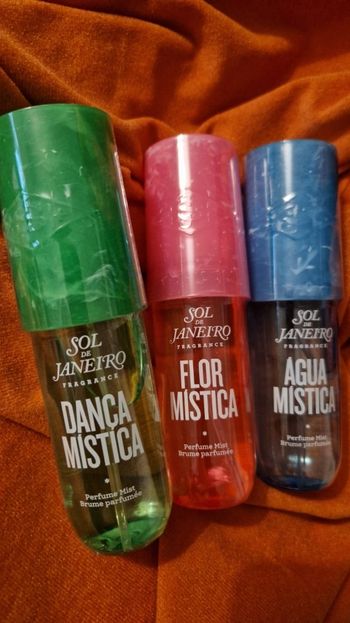Sol de Jainero lot de 3 pièces dança mistica + flor Mistica + agua Mistica 90ml × 3 pièces neuf jamais utilisé jamais ouvert