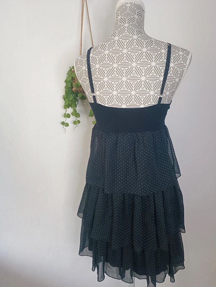 🌸 Robe à Pois Cache Cache taille 38 - photo numéro 3