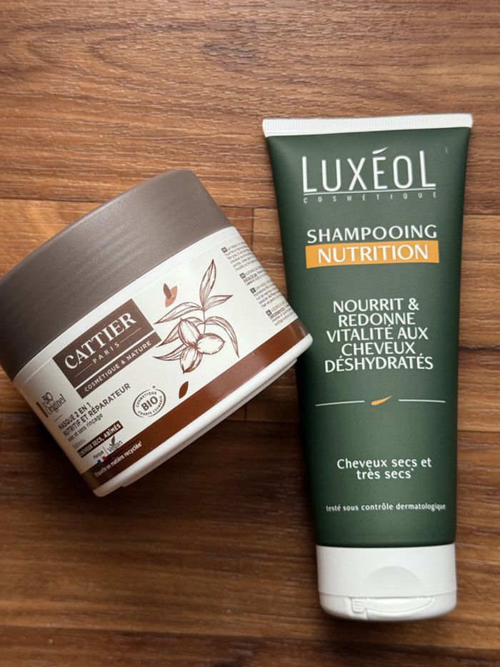 Shampoing + masque nutrition