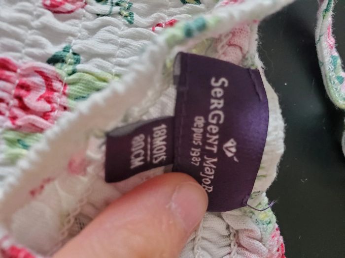 Combinaison été 18 mois Sergent Major - photo numéro 2