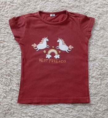 T shirt licorne 2 ans